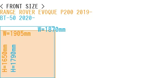 #RANGE ROVER EVOQUE P200 2019- + BT-50 2020-
